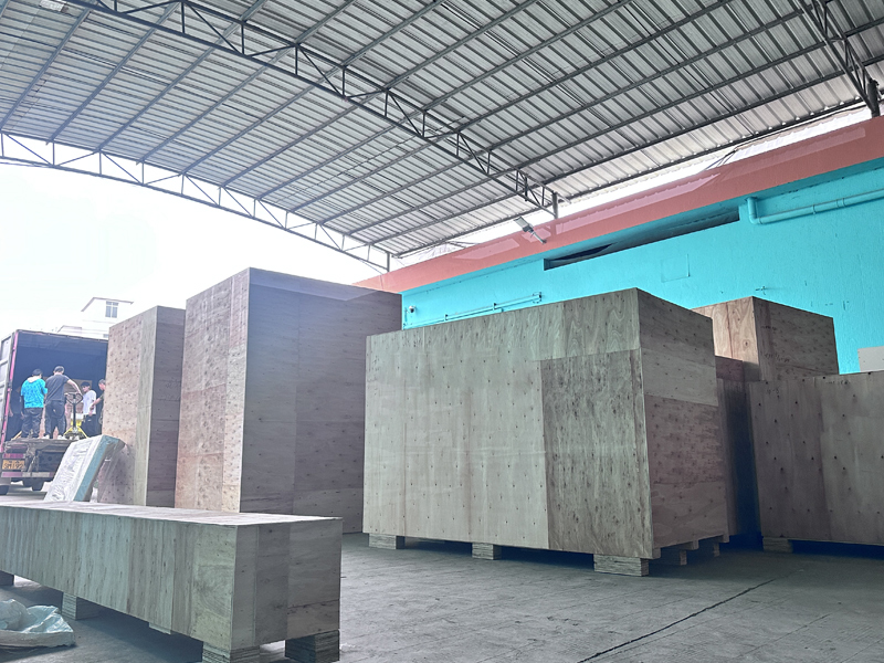 machine-packing Maschinenverpackung
