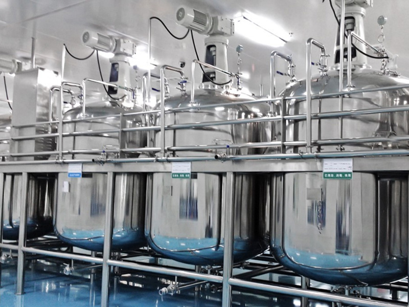 Eine Reihe von Vakuum-Emulgator-Homogenisatoren