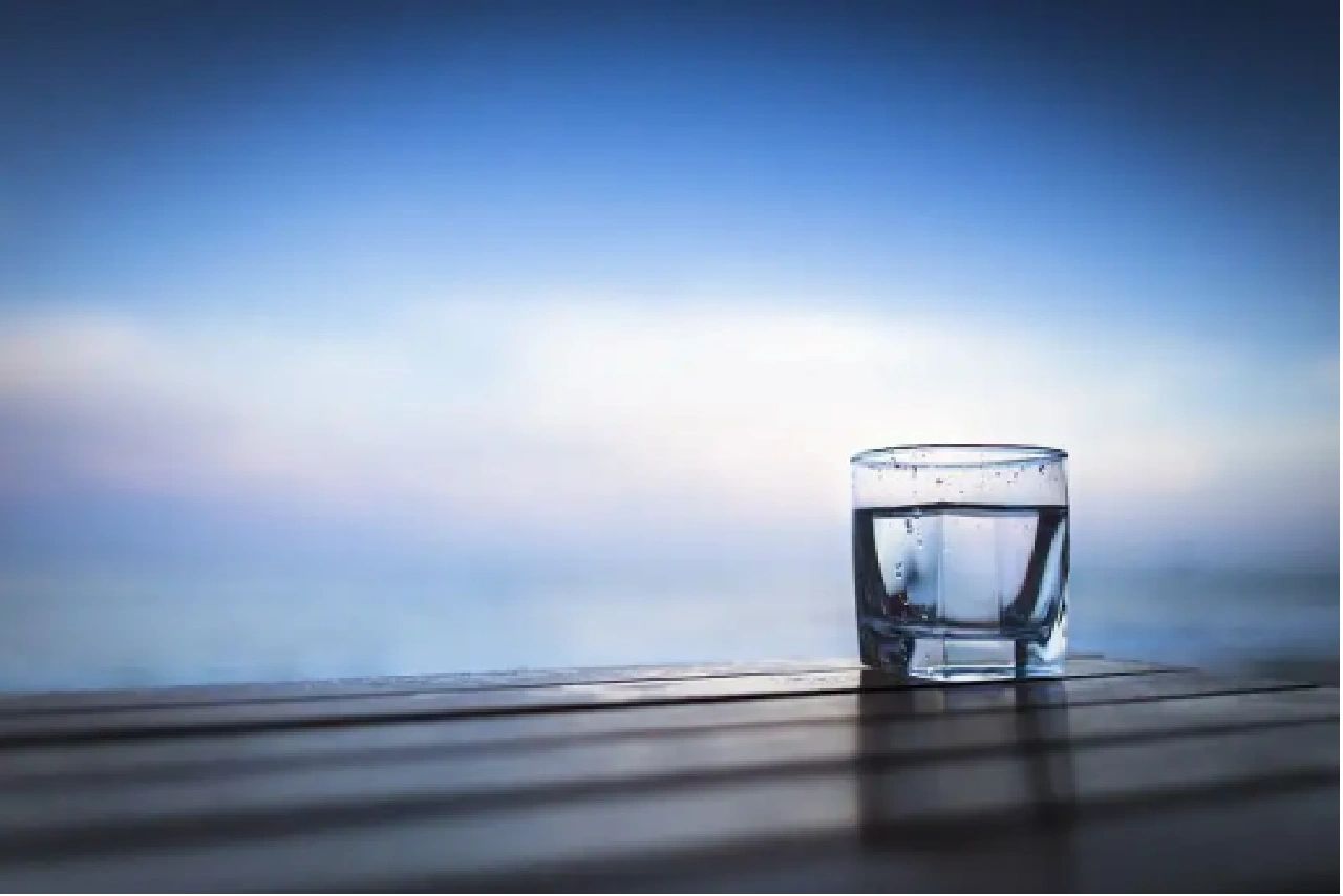 gereinigtes Trinkwasser