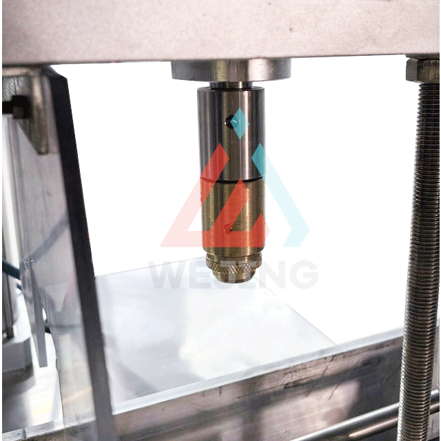 Aufblassystem einer Aerosolf&uuml;llmaschine