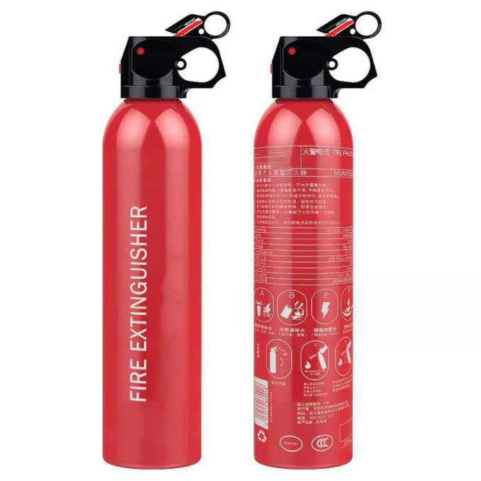 Feuerl&ouml;scher aus halbautomatischer Abf&uuml;llmaschine