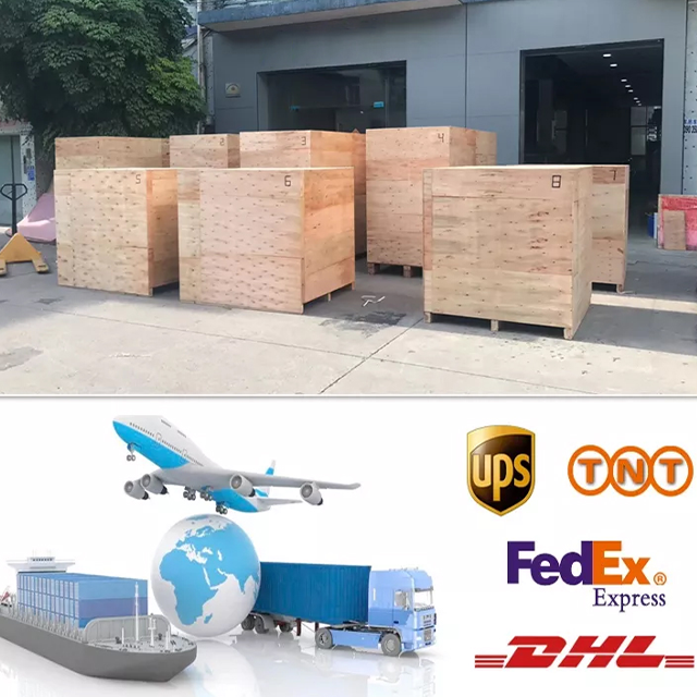 Maschinelle Verpackung und Versand