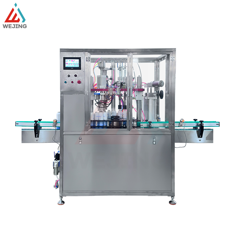 WJER-30S Automatische Bov-Aerosol-Abfüllmaschine für Aluminiumdosen und Plastikflaschen