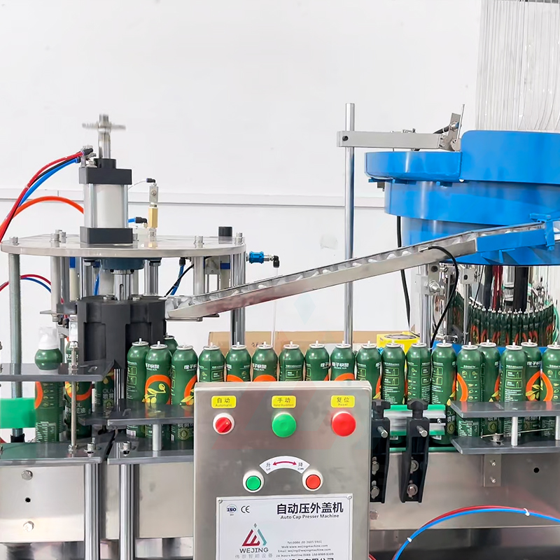 Heißer Verkauf Olivenöl Technischer Beutel auf Ventil-Aerosol-Füllmaschinenlinie Fabrikpreis