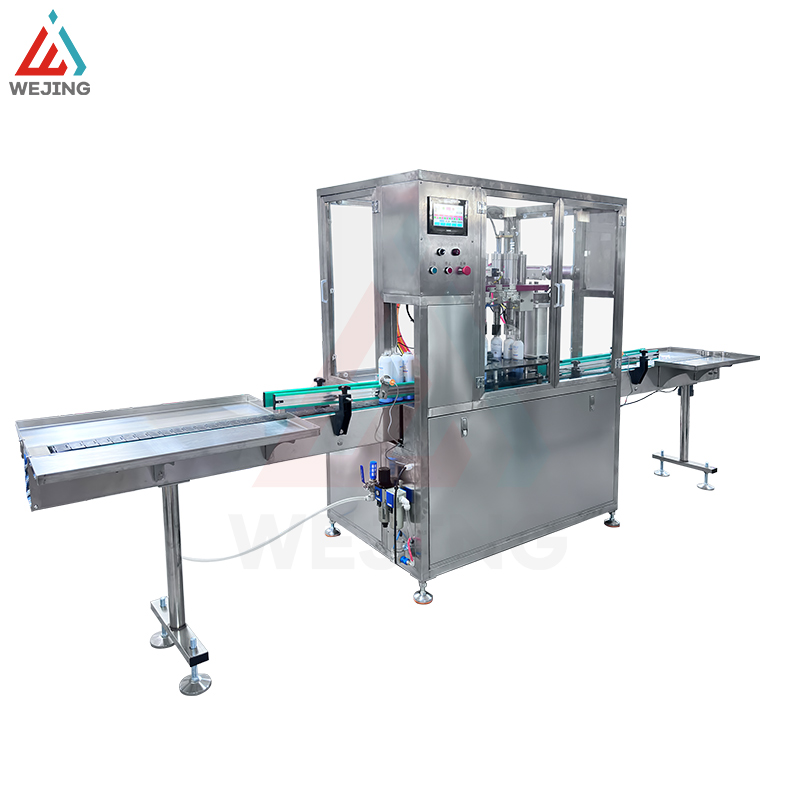 WJER-30S Automatische Bov-Aerosol-Abfüllmaschine für Aluminiumdosen und Plastikflaschen