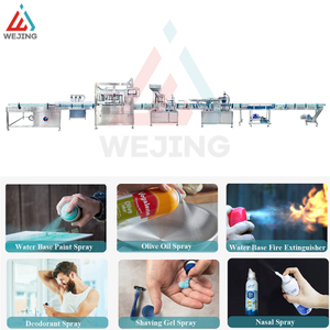 Automatische BOV-Beutel-auf-Ventil-Füllmaschine für Nasenspray, Olivenölspray, Deodorantspray, Rasiergelspray, Farbspray auf Wasserbasis, Feuerlöscher auf Wasserbasis