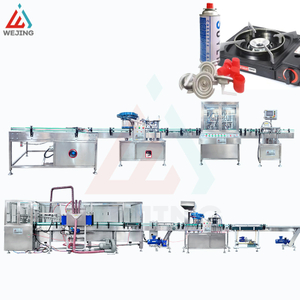 Aerosol Butan LPG Gasfüllmaschine Automatische Gas leichter Aerosol Herstellung Produktionslinie