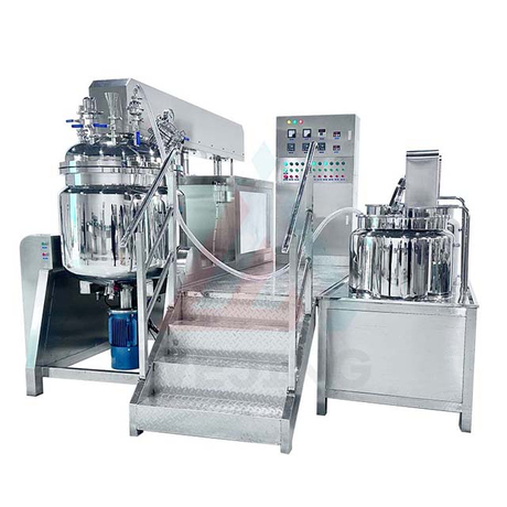 300L chemischer Körperlotion-Emulgator, der Maschinen-Vakuum-Homogenisierungs-Emulgator-Mischer herstellt 