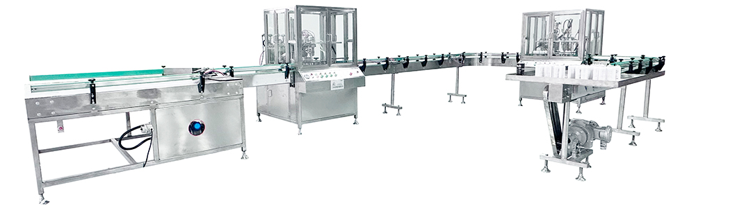 Vollautomatische Aerosolf&uuml;llmaschine