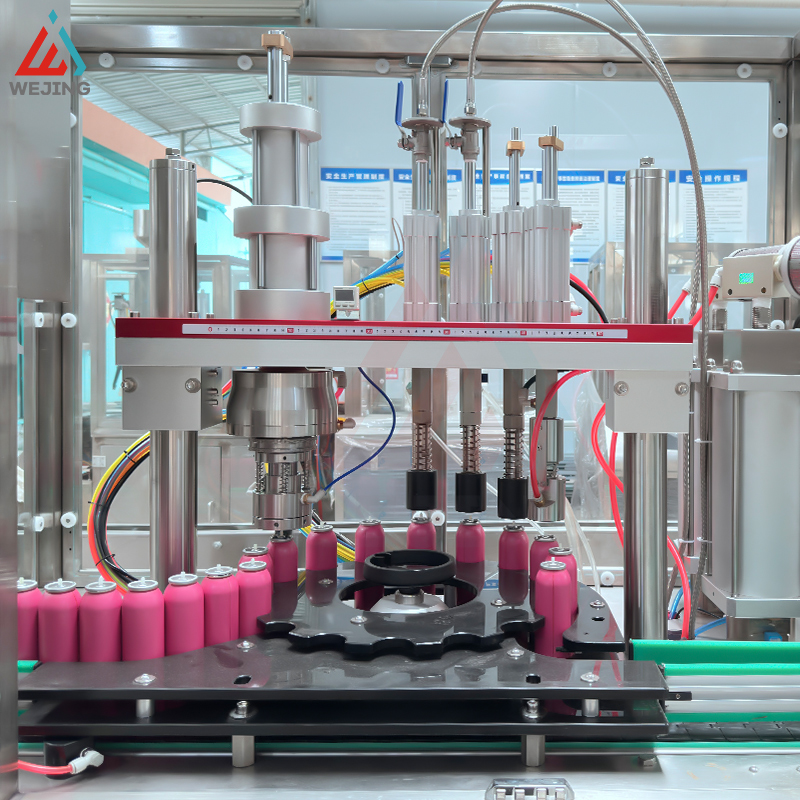 Elektrische automatische BOV-Aerosolfüllmaschine WJER-30 mit automatischer Hebefunktion