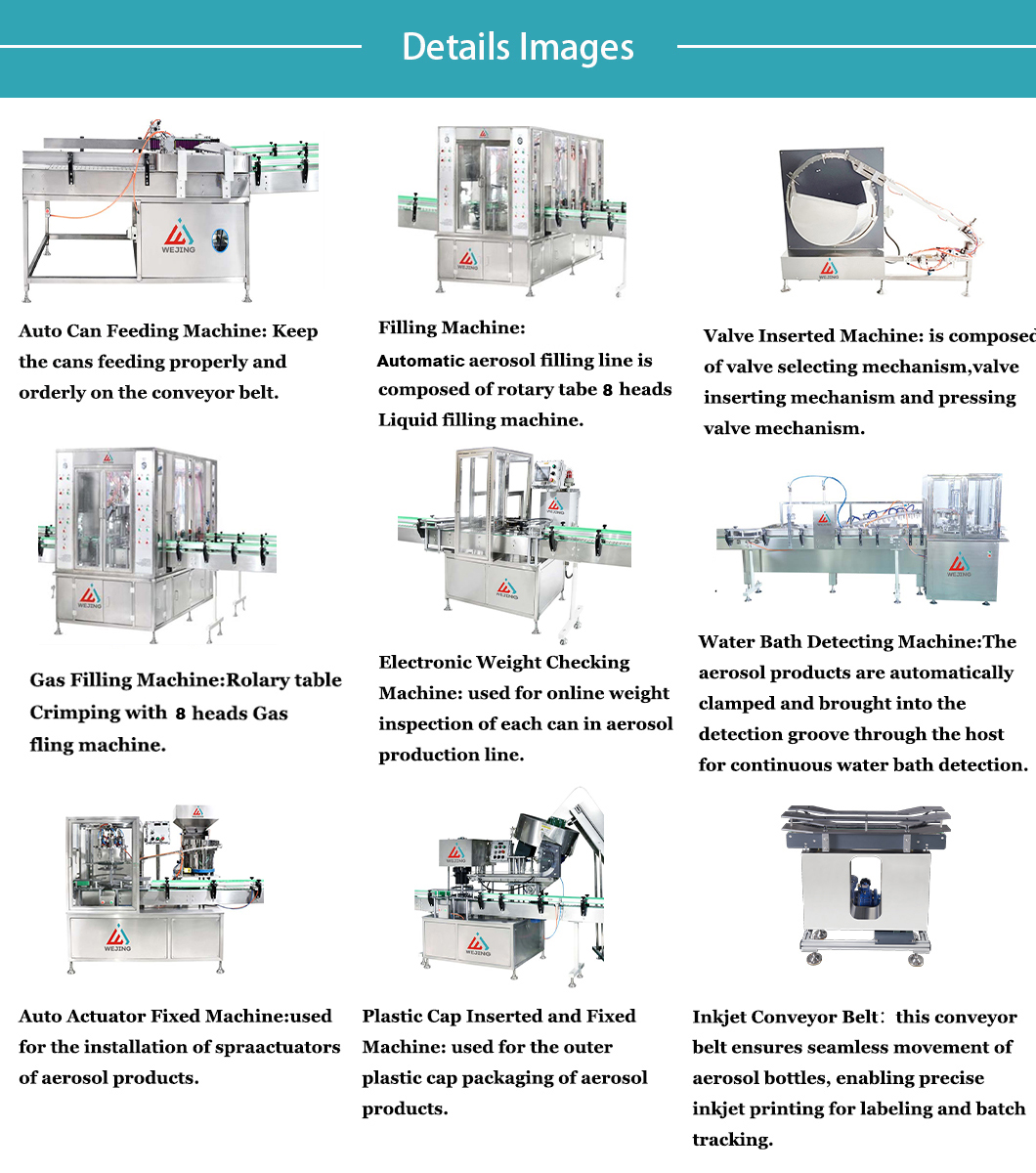 QGJ150 Hochgeschwindigkeits-Aerosolf&uuml;llmaschine