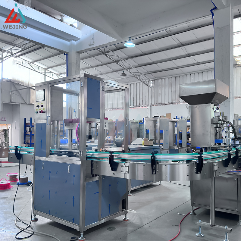 Automatische BOV-Aerosoldosen-Druckprüf- und Ventilschaftreinigungsmaschine