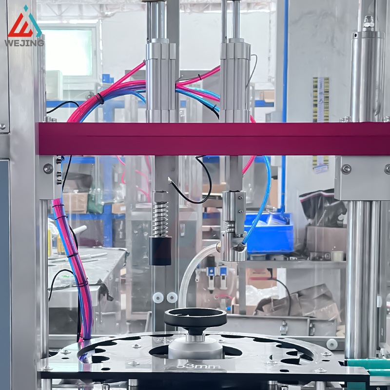 Automatische BOV-Aerosoldosen-Druckprüf- und Ventilschaftreinigungsmaschine