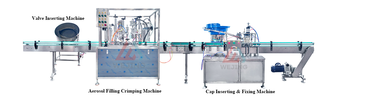 automatische 4in1-Aerosolf&uuml;llmaschine